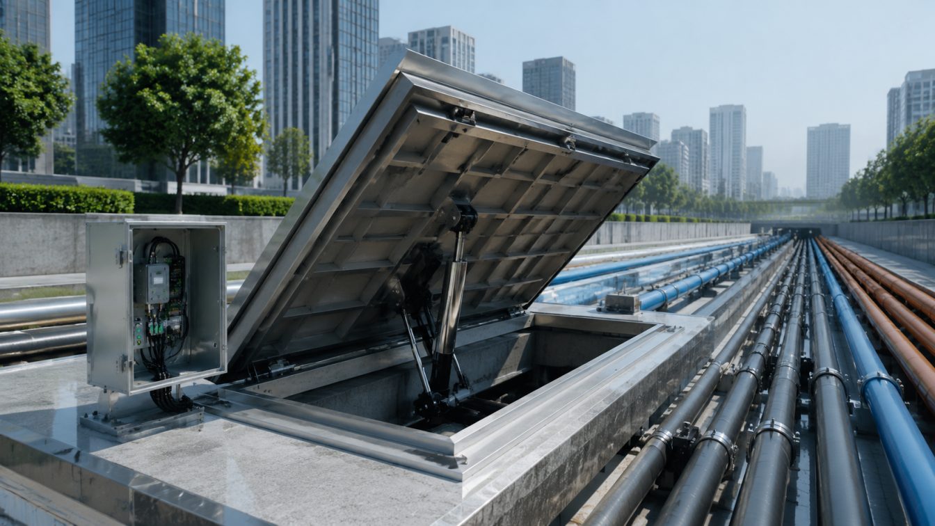 越西县为城市管廊提供智能配套方案